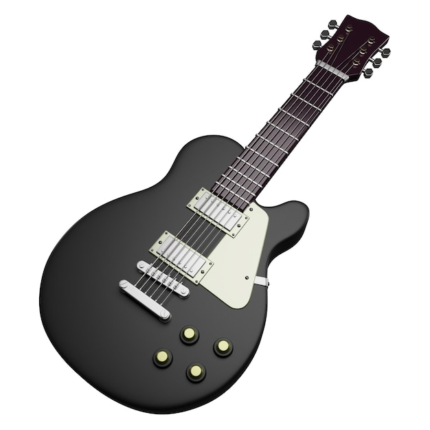 Guitare électrique 3D