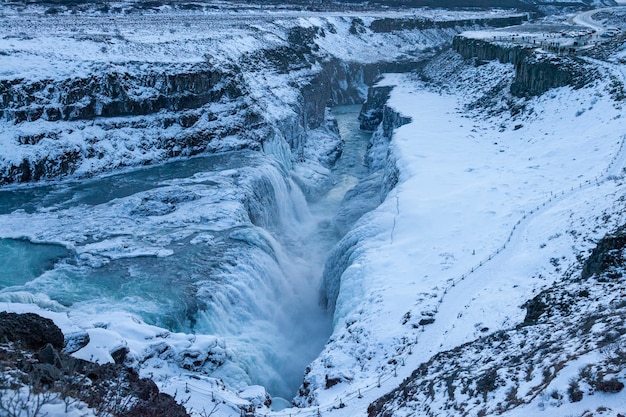 Gullfoss, Islande - 01022018 Gullfoss l'une des plus belles cascades d'Islande.