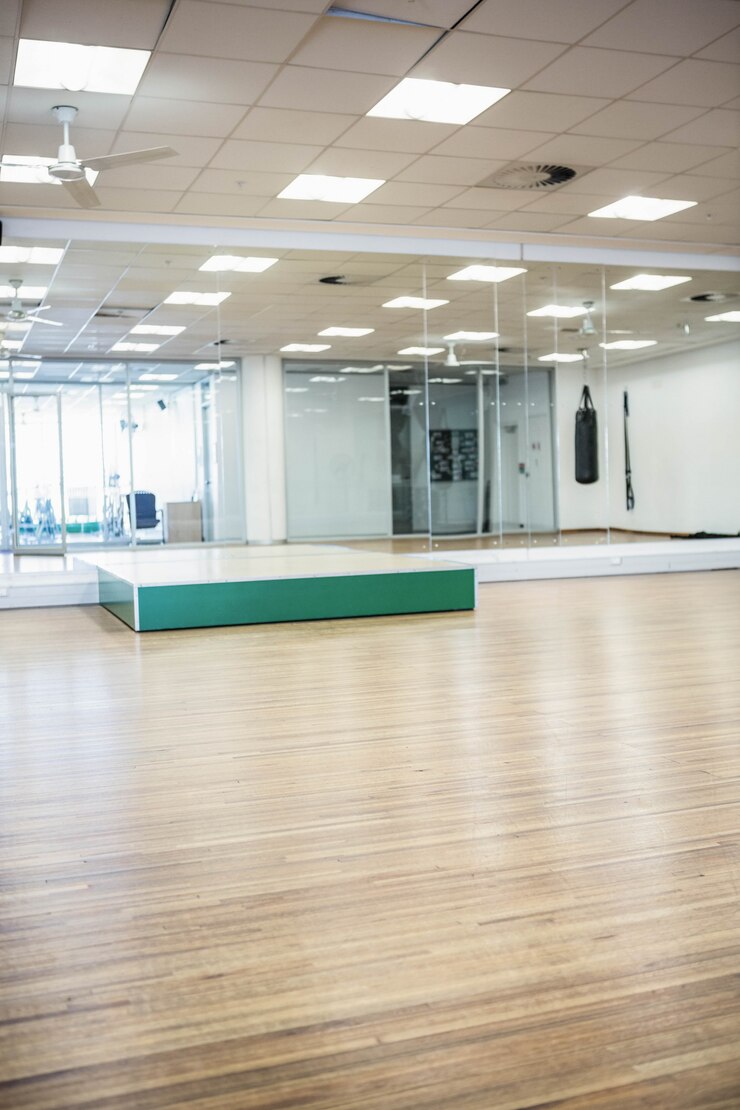 Photo gymnase sans intérieur