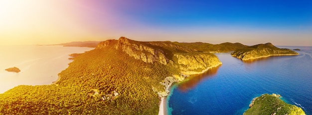 Halkidiki d'en haut la Grèce