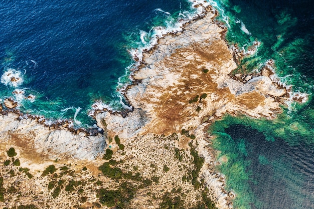 Halkidiki d'en haut la Grèce