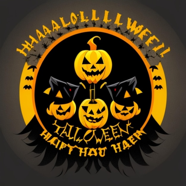 Photo halloween pumpkin png isolé sur blanc