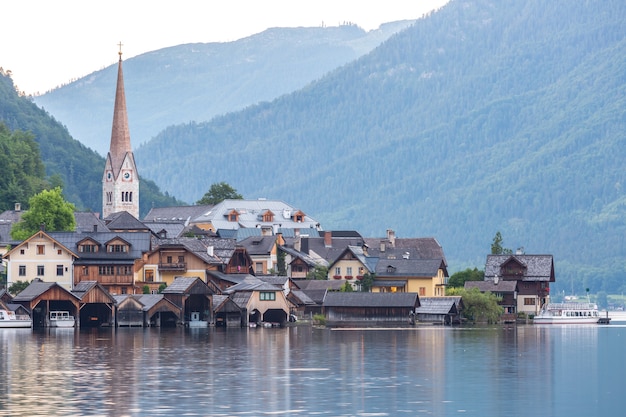 Hallstat Village Autriche