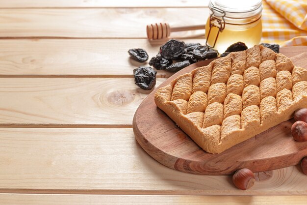 halva de tournesol sur la table