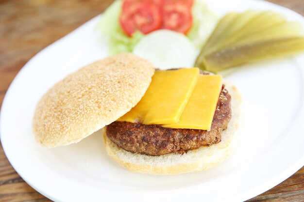 Hamburger De Boeuf