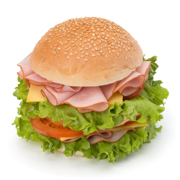 Hamburger de malbouffe