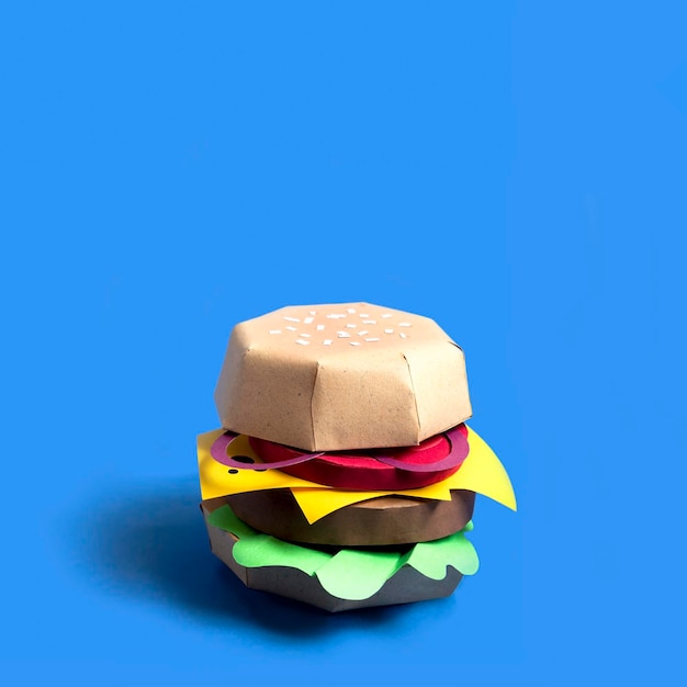 Hamburger en papier