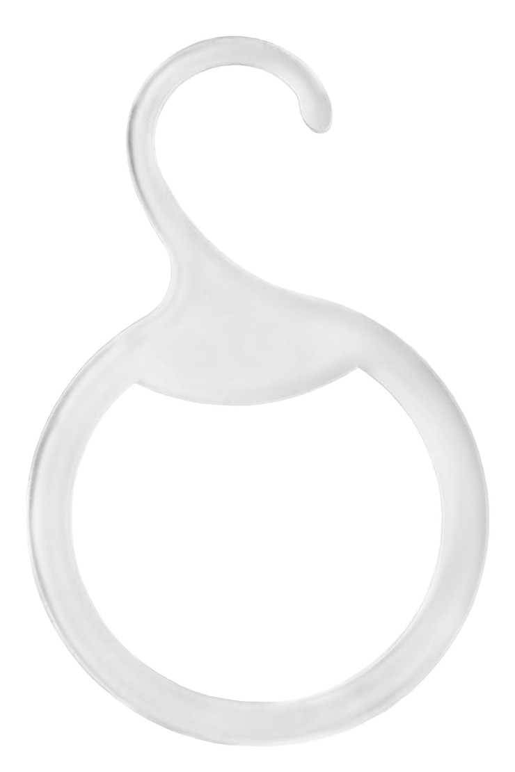 Photo hanger à foulard isolé