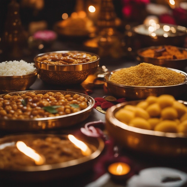 Happy Diwali Sweet Image de célébration du festival traditionnel