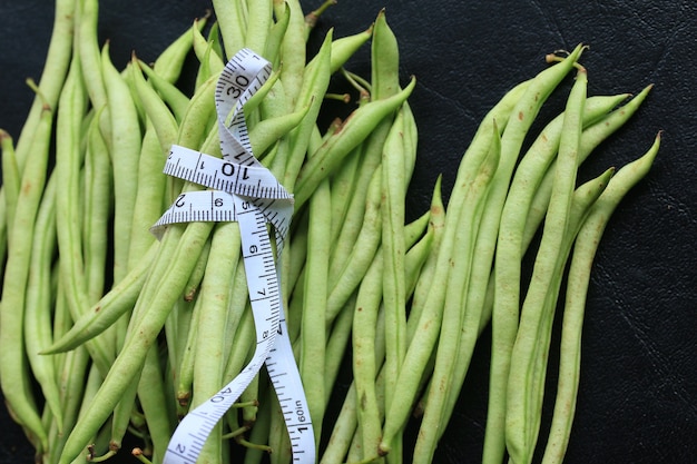 haricots chinois frais