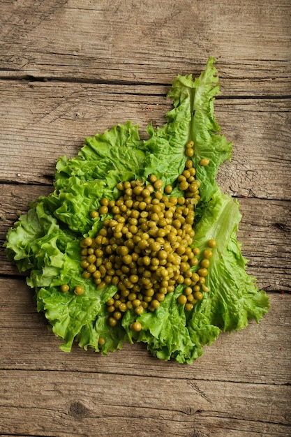 Haricots de pois de maïs en conserve