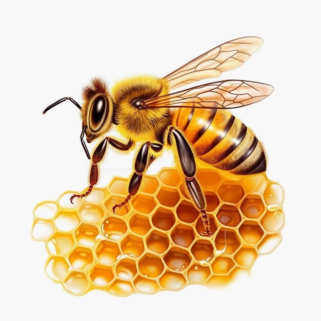 Photo l'harmonie bourdonnante la vie secrète des abeilles