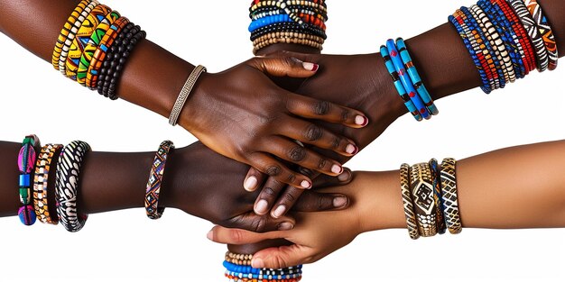 Photo l'harmonie dans la diversité réflexion sur la journée internationale de l'amitié