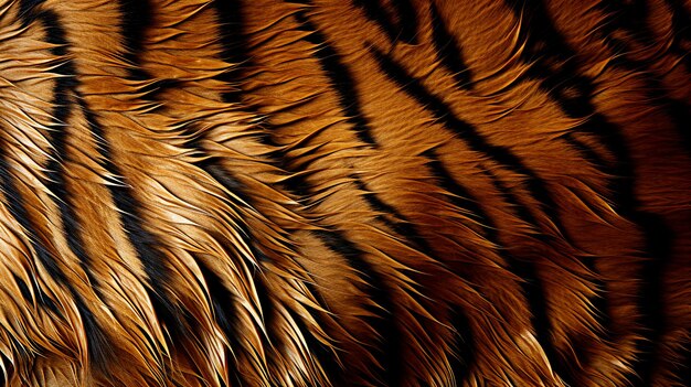 Harmonie de tigre de fond de fourrure élégante d'illustration enchanteresse moderne et vibrante