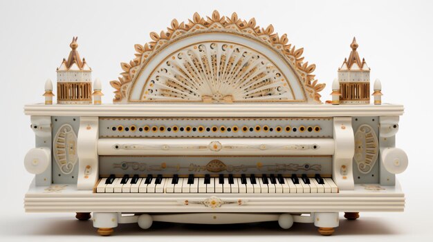 Photo harmonium_on_white