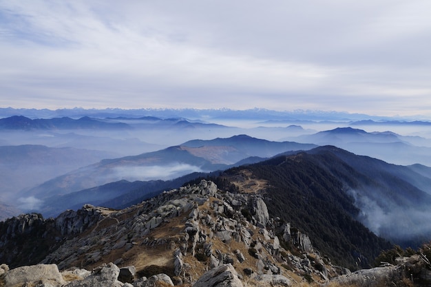 Haut des collines