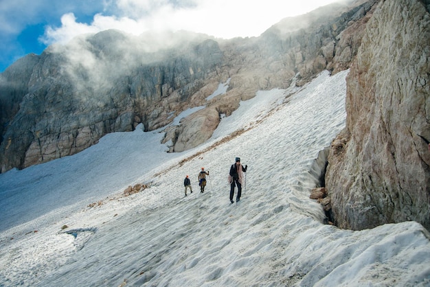 Haut du mont Fisht réserve de biosphère du Caucase république d'Adygea Russie