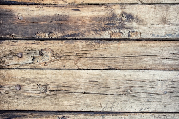 Haut de la vue vieux fond de texture de mur en bois.