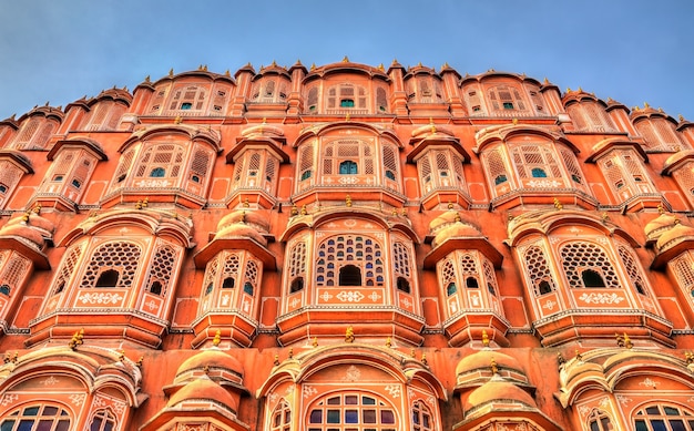 Hawa Mahal ou Palais des Vents à Jaipur Rajasthan, Inde