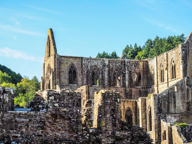 HDR Abbaye de Tintern Abate Tyndyrn à Tintern