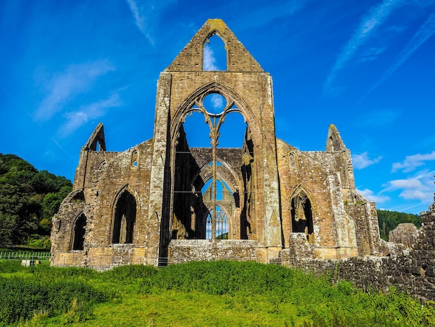 HDR Abbaye de Tintern Abate Tyndyrn à Tintern