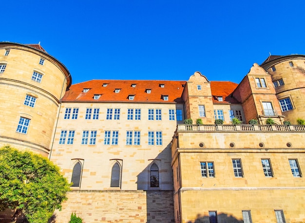 HDR Altes Schloss Vieux Château Stuttgart