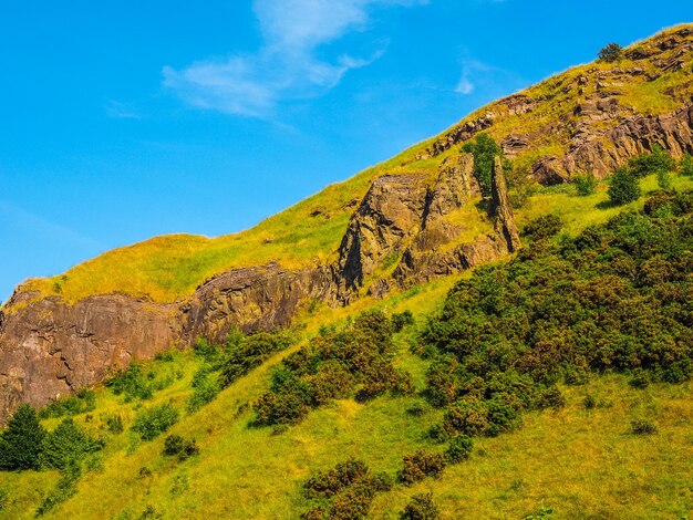 HDR Arthur's Seat à Édimbourg