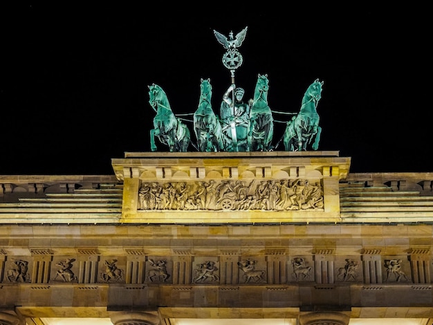 HDR Brandenburger Tor à Berlin