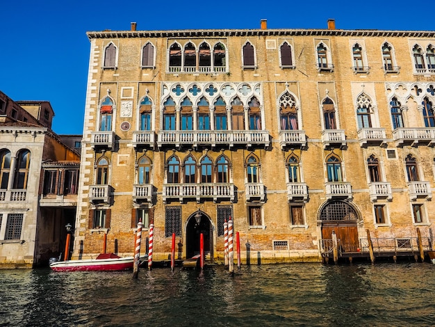 HDR Canal Grande à Venise