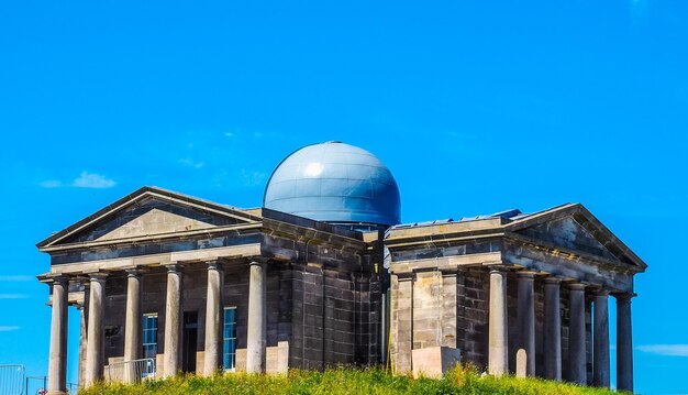 HDR City Observatory sur Calton Hill à Édimbourg