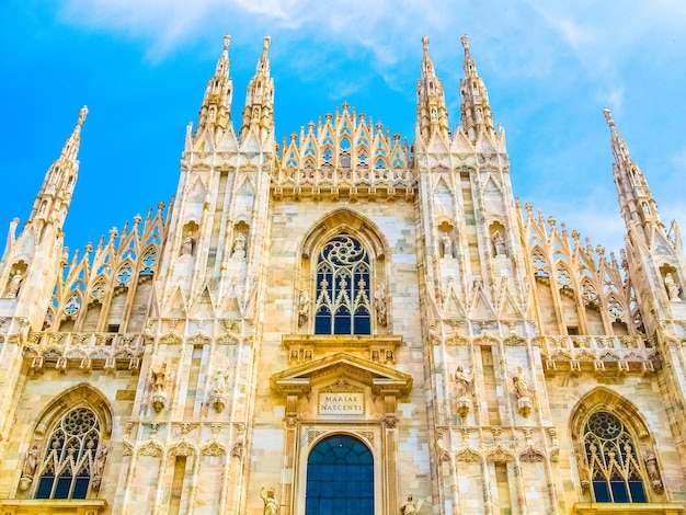 HDR Duomo di Milano Cathédrale de Milan