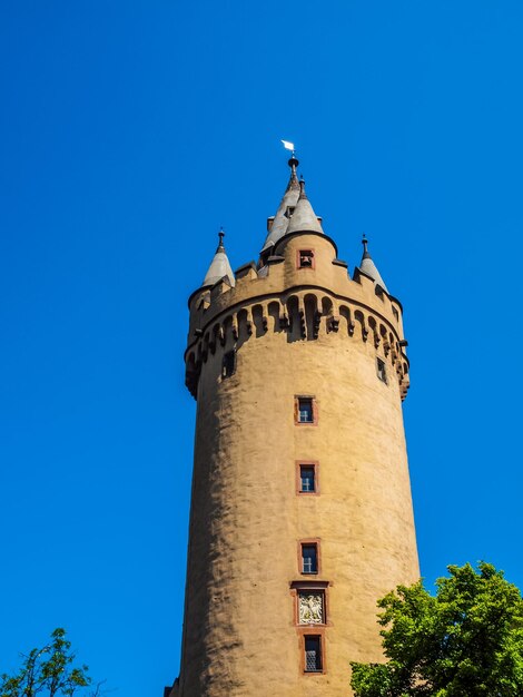 Photo hdr eschenheimer turm francfort