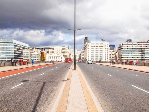 HDR London Bridge sur la Tamise