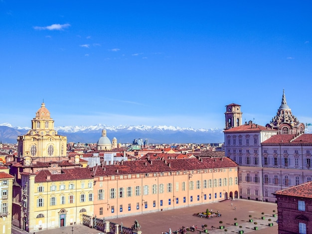 HDR Piazza Castello Turin