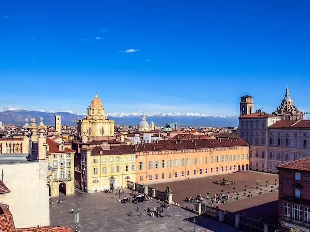 HDR Piazza Castello Turin