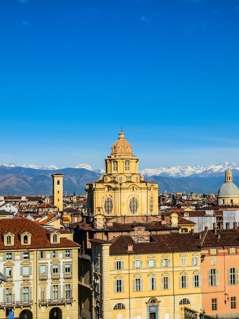 HDR Piazza Castello Turin