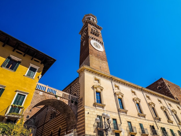 HDR Piazza delle Erbe à Vérone