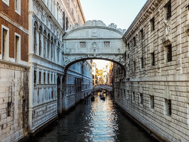 HDR Pont des Soupirs à Venise