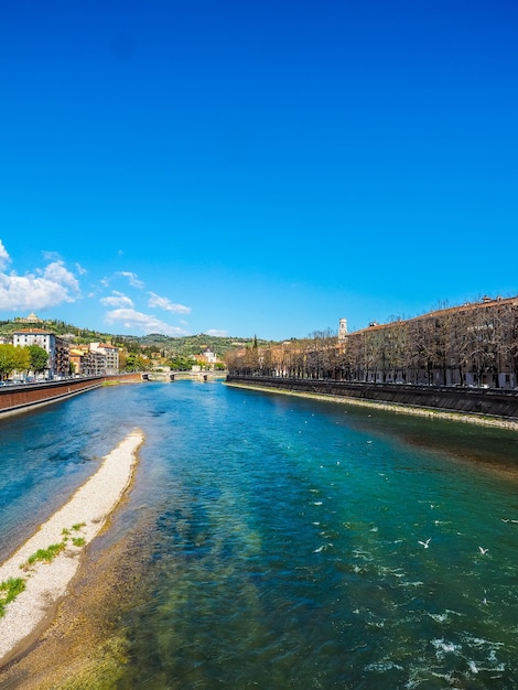 HDR River Adige à Vérone