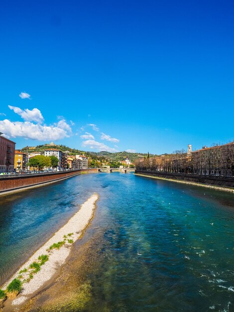 HDR River Adige à Vérone