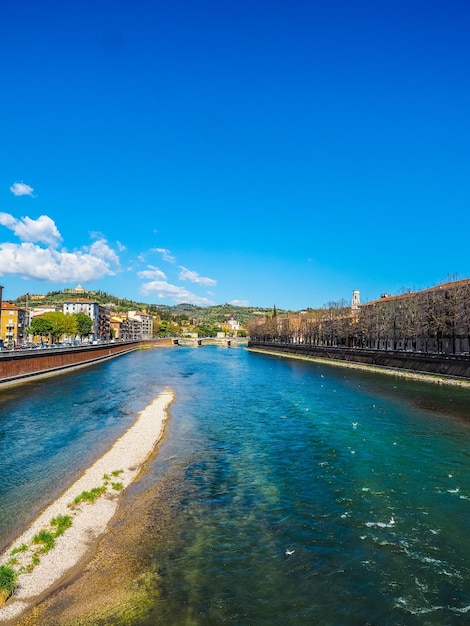 HDR River Adige à Vérone