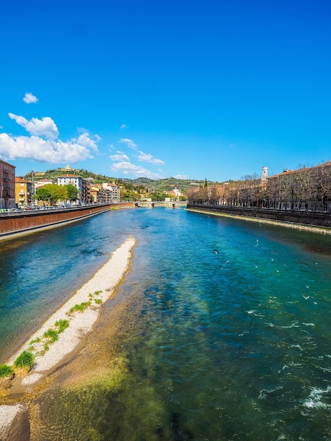 HDR River Adige à Vérone