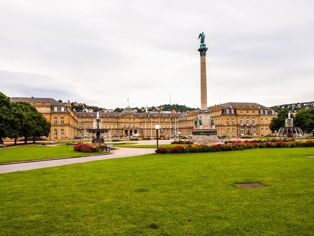 HDR Schlossplatz place du château de Stuttgart