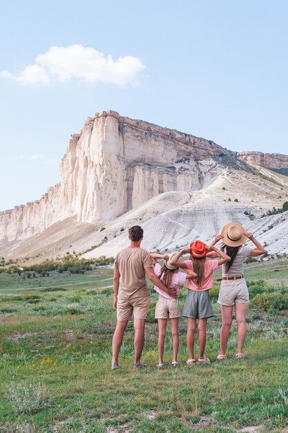 Héhé Avec Beau Paysage En Vacances