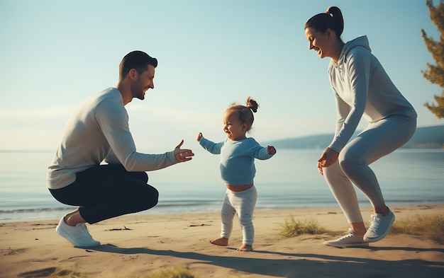 Héhé, faire de l'exercice physique le matin