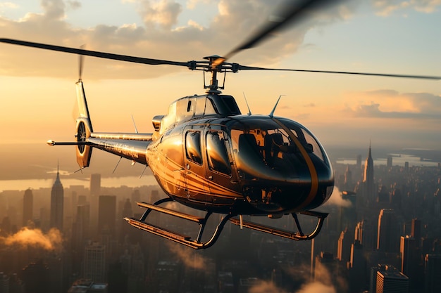 Hélicoptère civil papier peint HD 8K Images photographiques en stock