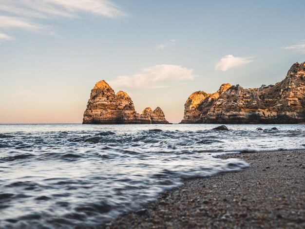 Hermosas playas de Lagos en el Algarve, Portugal