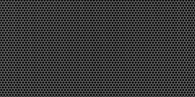 Hexagone moderne scène nid d'abeille motif fond hexagone abstrait illustration 3D