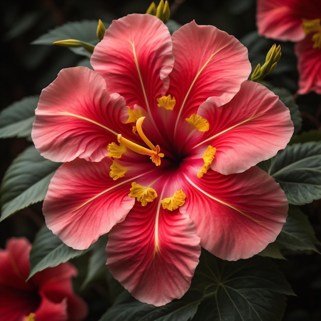 l'hibiscus tropical