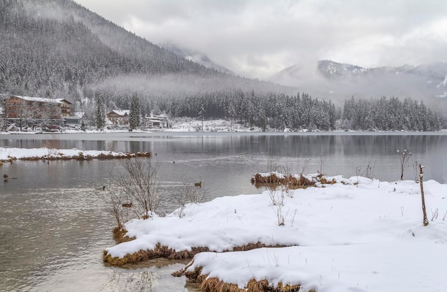 Hintersee à l'hiver